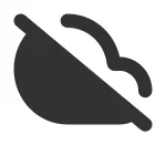 Cloud Off SVG Icon